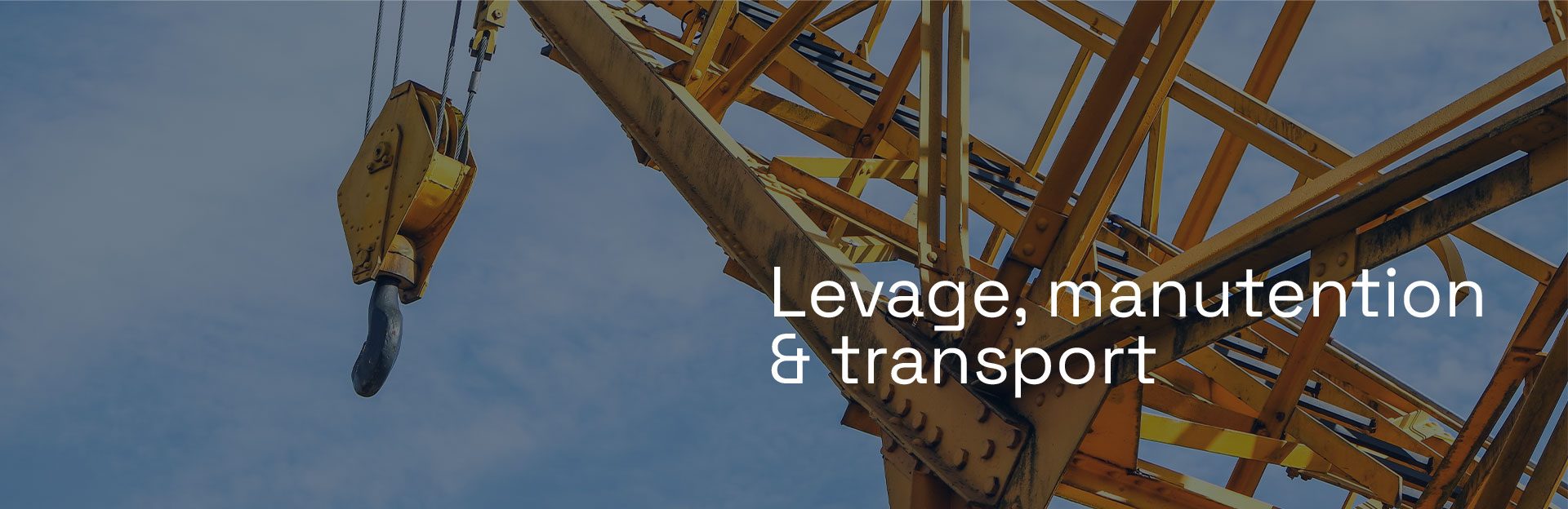 Levage, manutention et transport de machines en Normandie Levage, manutention et transport de machines en Normandie
